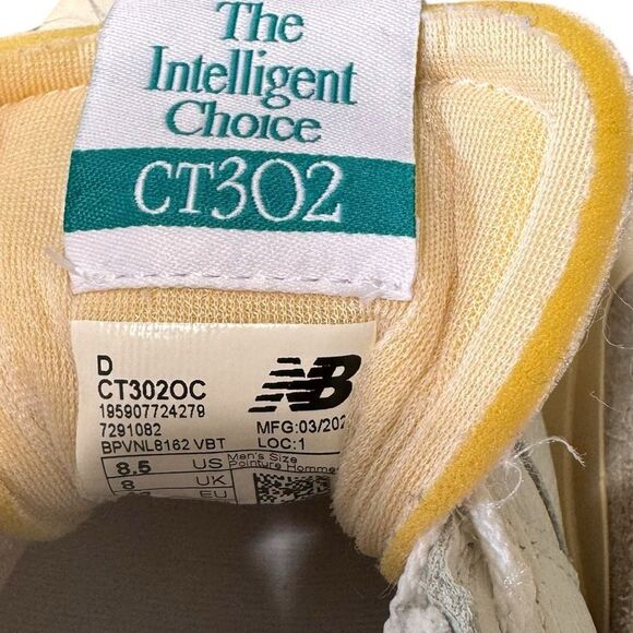 New Balance CT302 Sneakers in white/natural pink mens 8.5 women’s 10 - Picture 8 of 8
